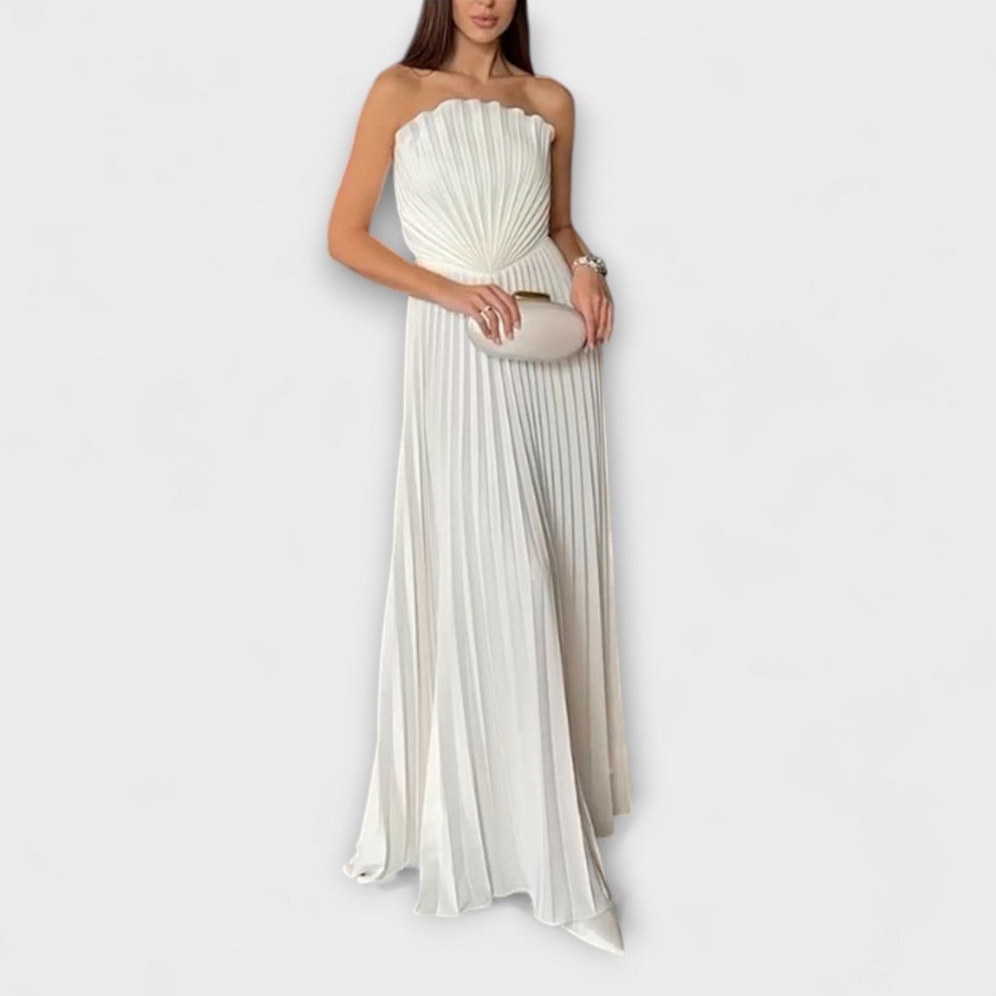 Elegant Ruffle Dress for Everyday Wear - Nocini