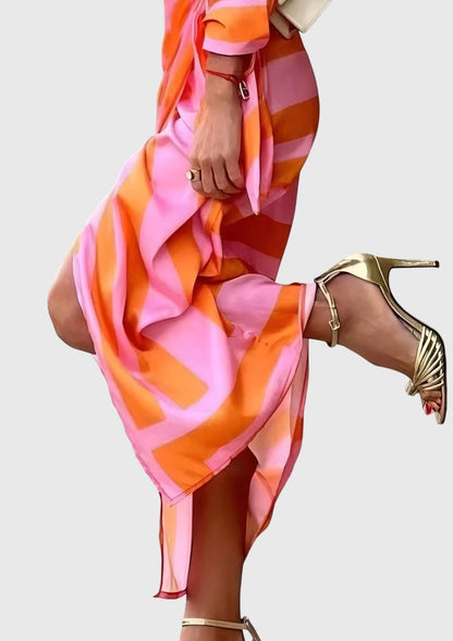 Stylish Floral Wrap Dress for Women
