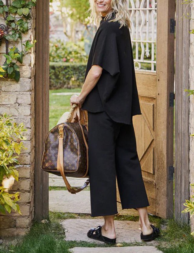 Elegant Wrap Around Loungewear Set