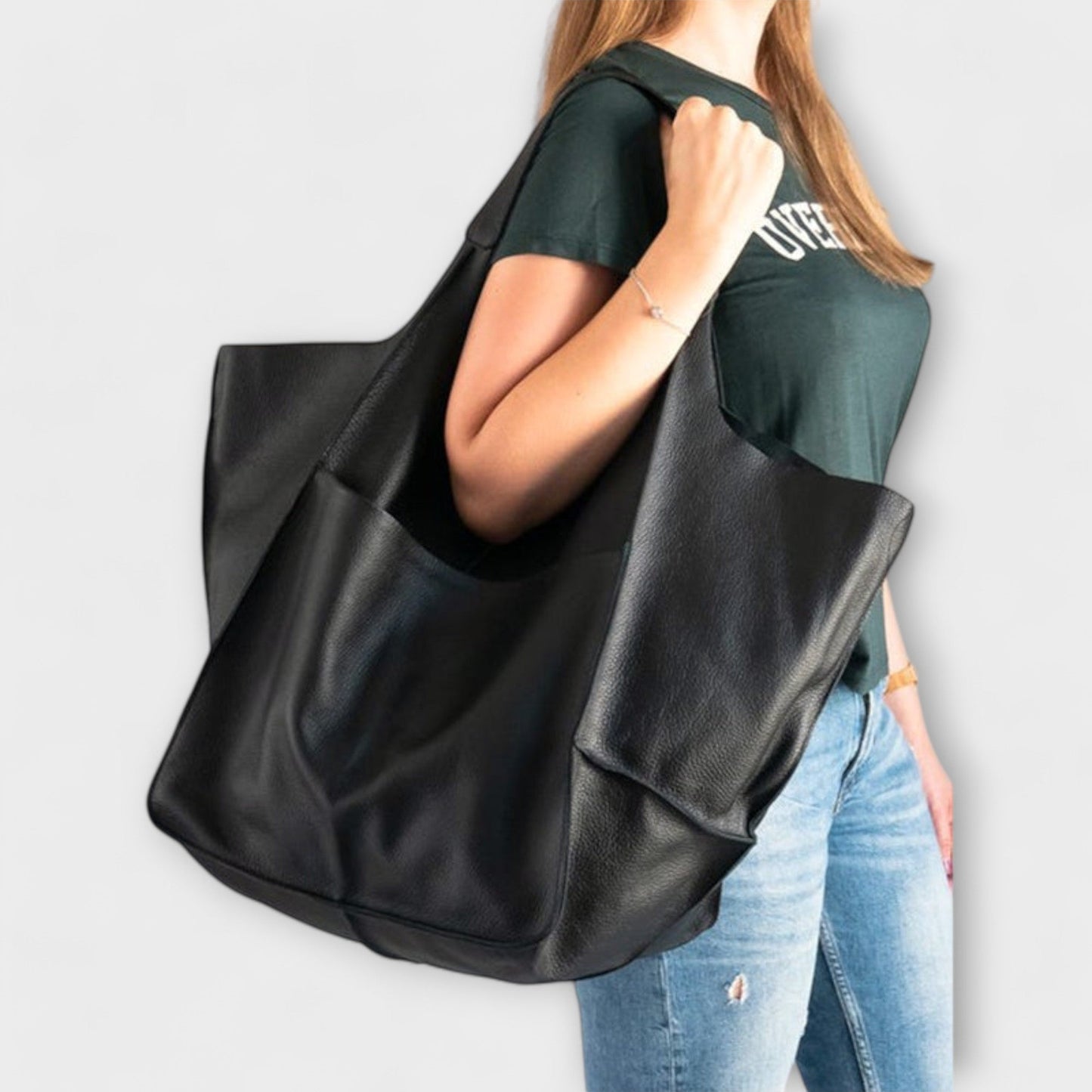 Zoe | Large Women's Simple Daily Tote Bag