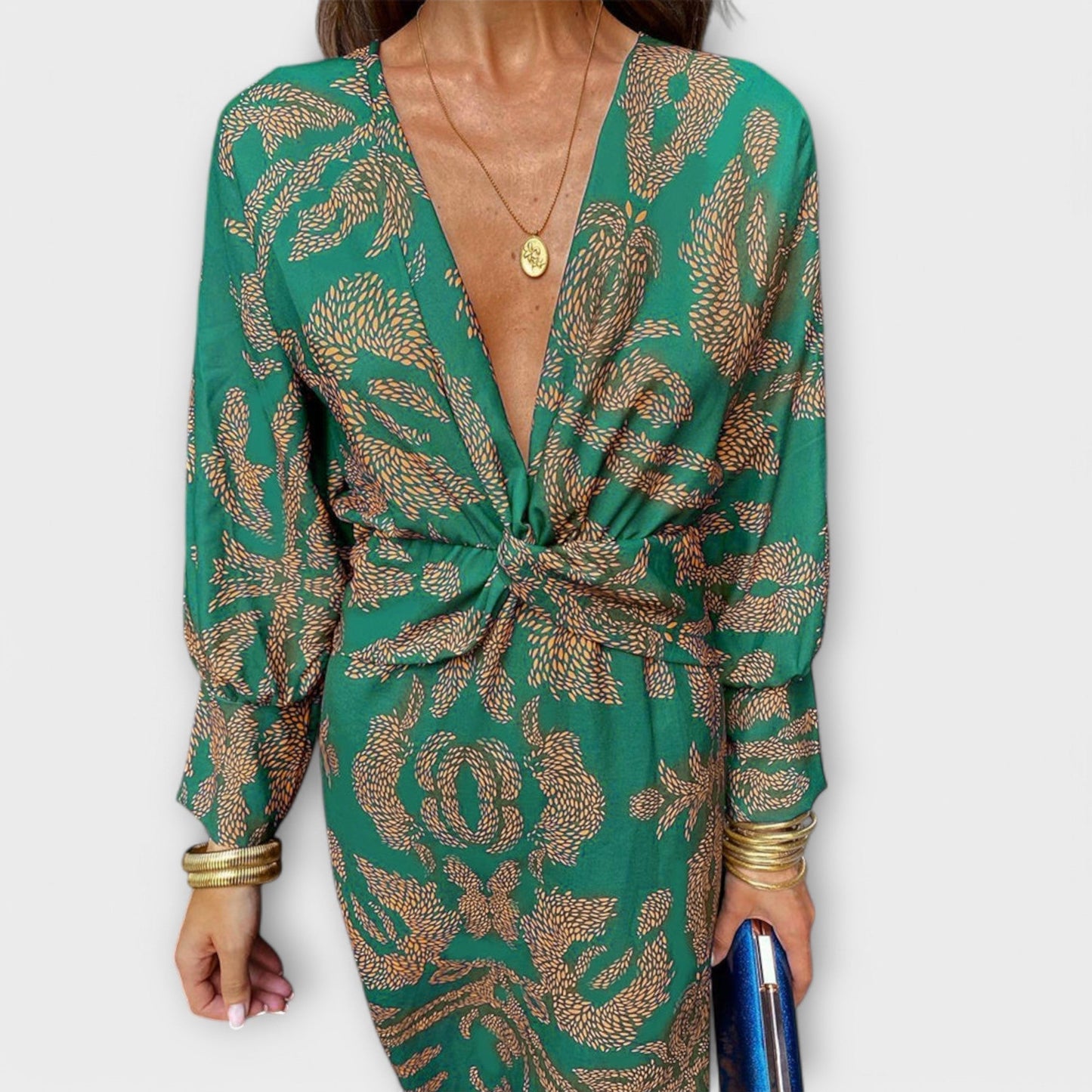 Elegant Long Sleeve Dress for All Events