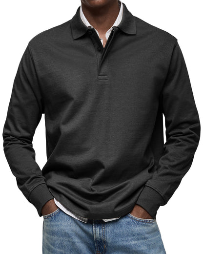 Classic Fit Men's Polo Shirt with Collar