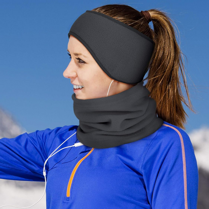 Warm 6-Piece Fleece Clothing Set - Pexav