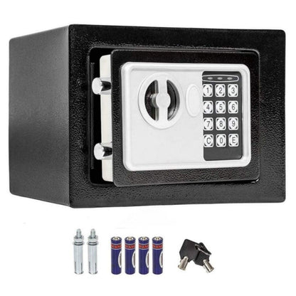 Compact 6L Electronic Security Safe - Pexav
