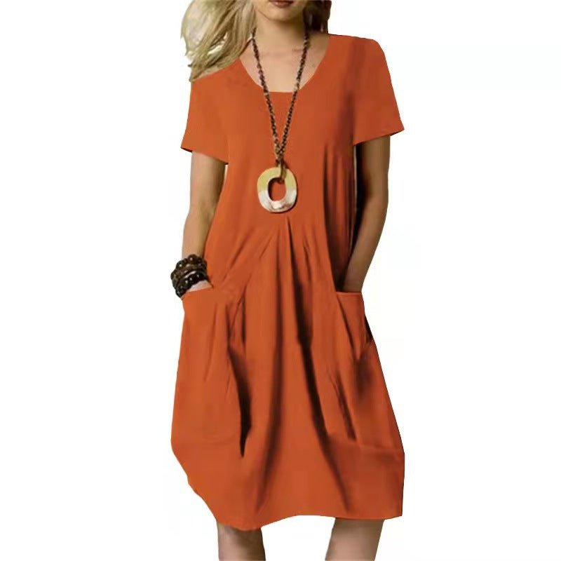 Gigi | Ladies' Casual Floral Sundress with Pockets
