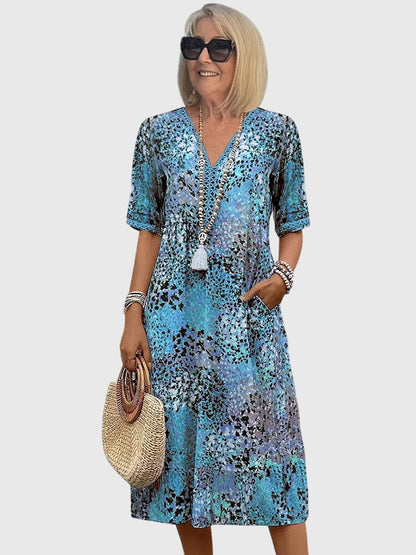 Elegant Party Midi Dress for Women