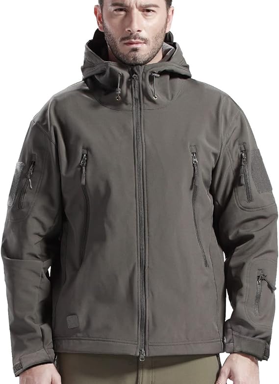 Waterproof Mens Softshell Jacket Pant Combo Set
