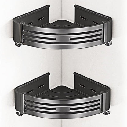 Space Saving 2-Tier Corner Shower Shelf