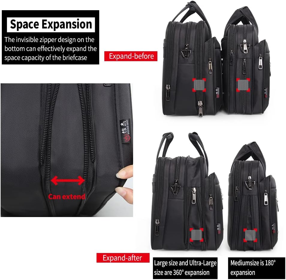 Durable Canvas Work Laptop Bag