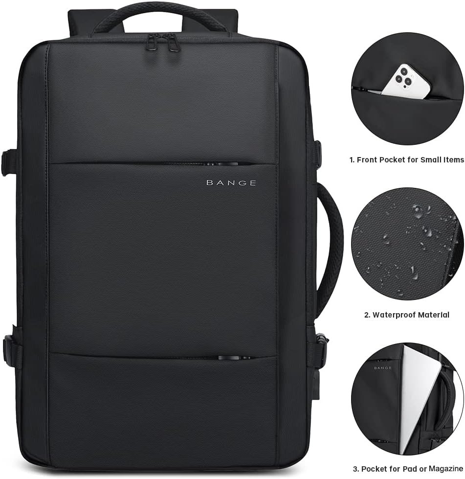 Spacious Water Resistant Travel Bag with Laptop Pocket