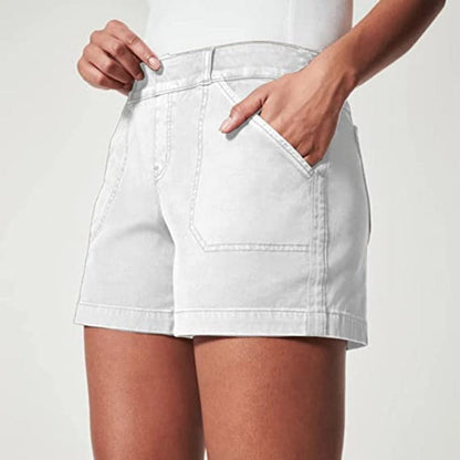 Comfortable Women's Mid Length Casual Shorts