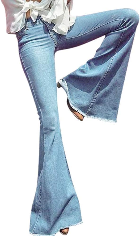 Comfortable Wide Leg Jeans - Olytrend