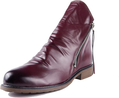 Men's Fashionable Low Heel Boots