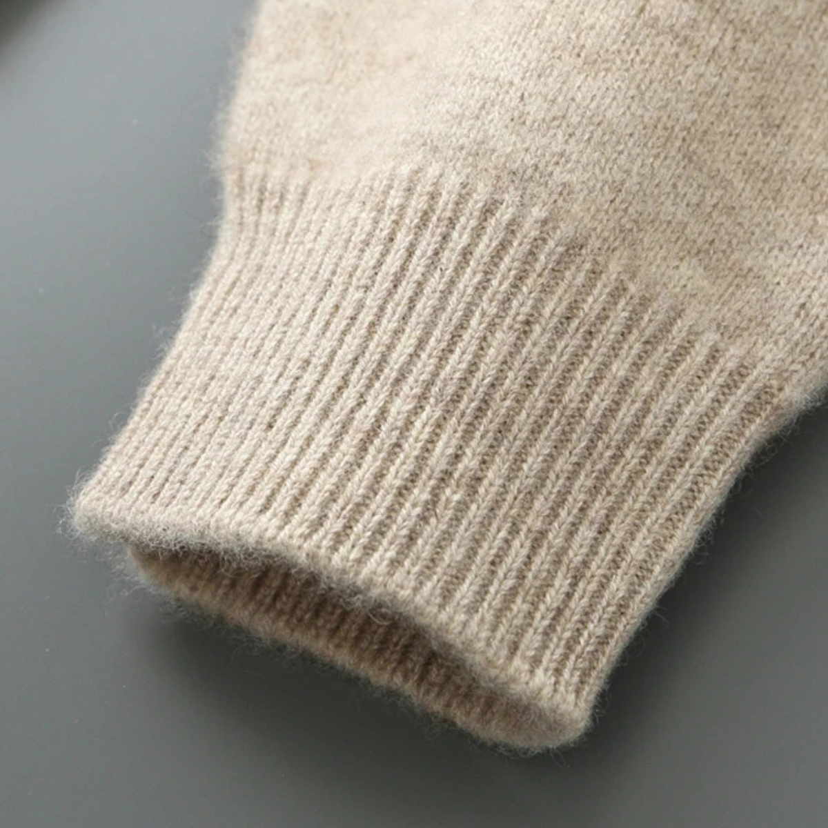 Premium Soft Men's Cashmere Wool Cardigan Sweater
