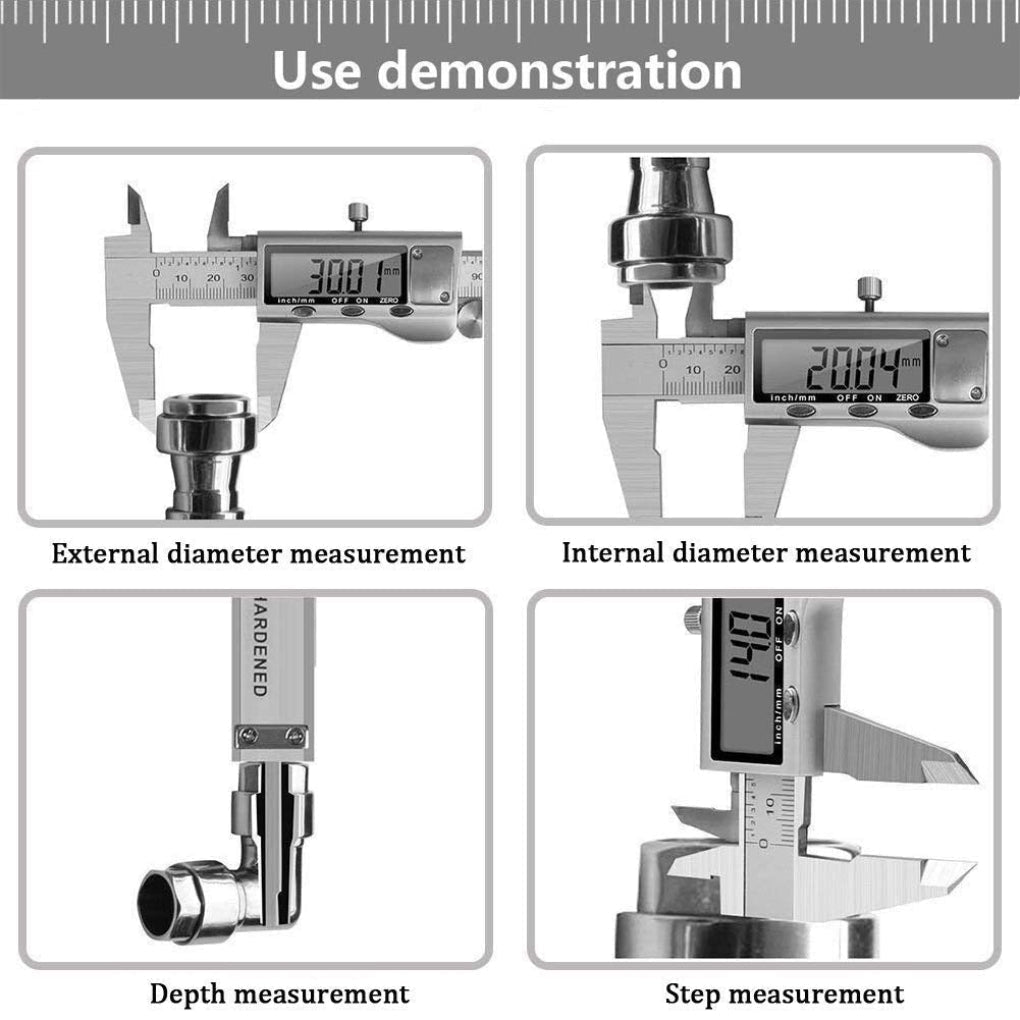 Precise Electronic Caliper 6 Inch
