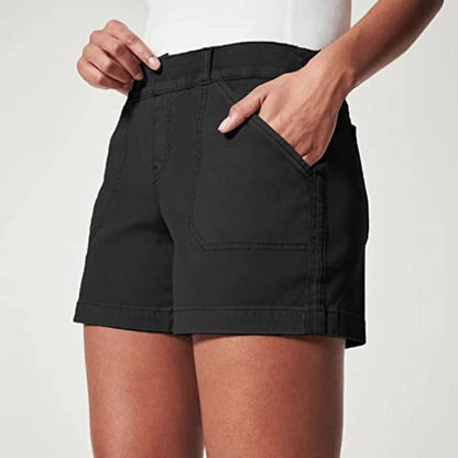 Comfortable Women's Mid Length Casual Shorts