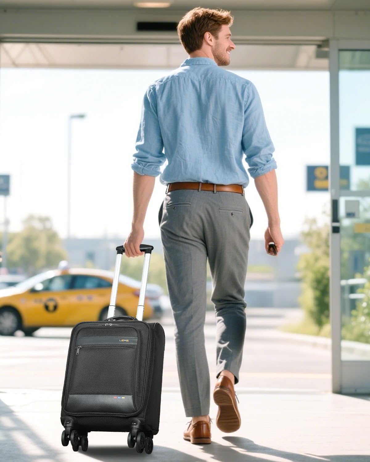 Compact Wheeled Carry-On Luggage - Lightweight & Approved