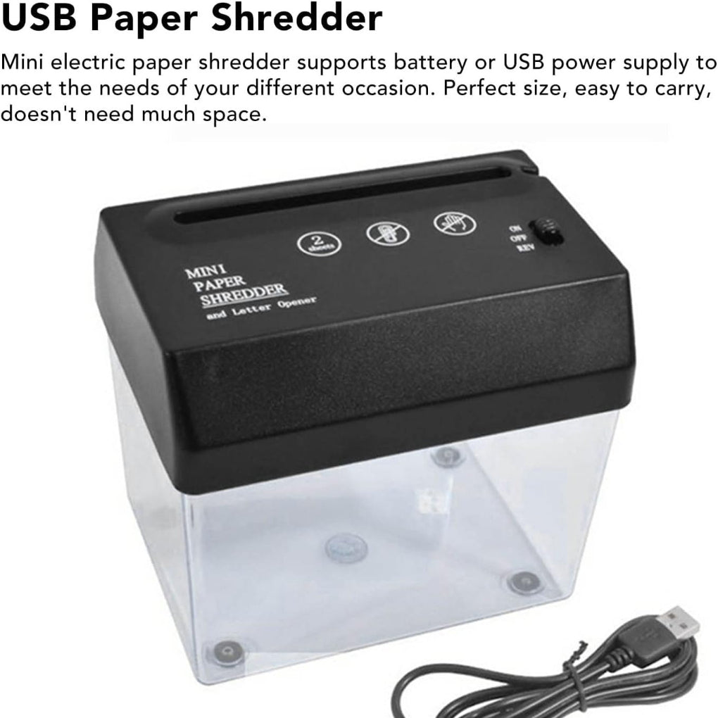 Small Office Paper Shredder – Fast and Silent