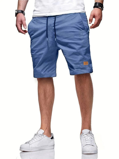 Comfortable Elastic Waist Shorts
