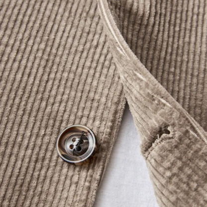 Classic Mens Cotton Blazer Jacket