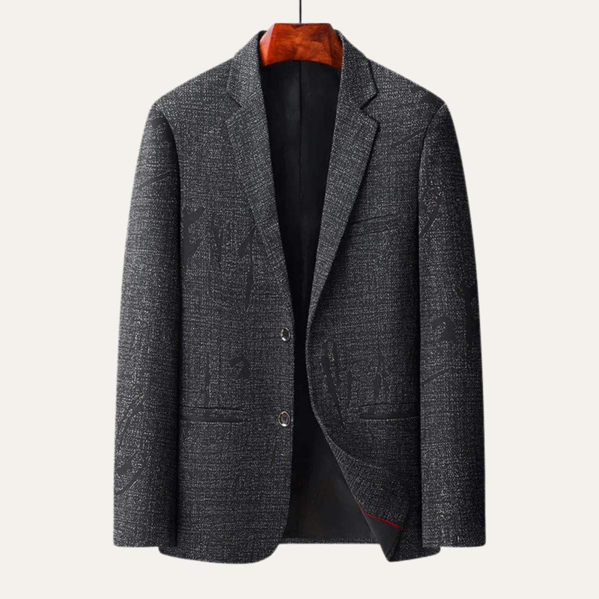 Stylish Men's Fit Checked Blazer Suit Jacket