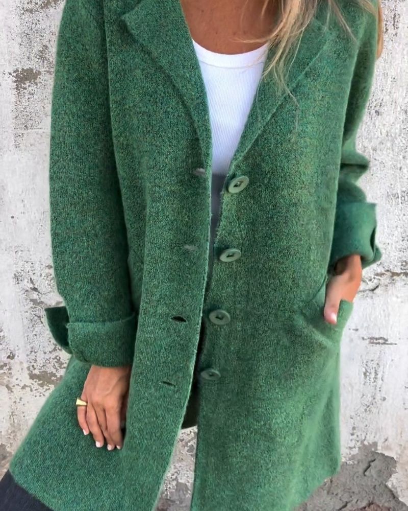 Relaxed Fit Winter Trench Coat - Olytrend