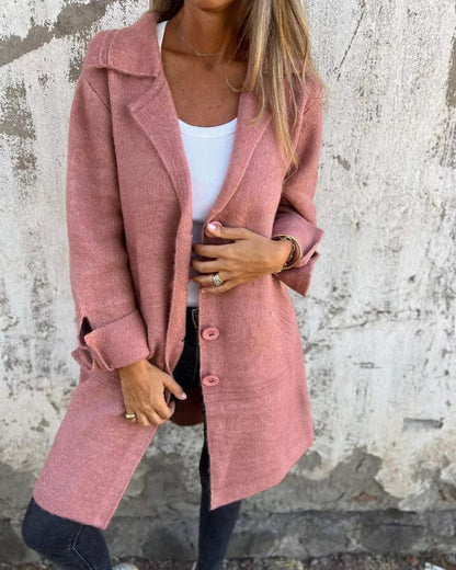 Relaxed Fit Winter Trench Coat