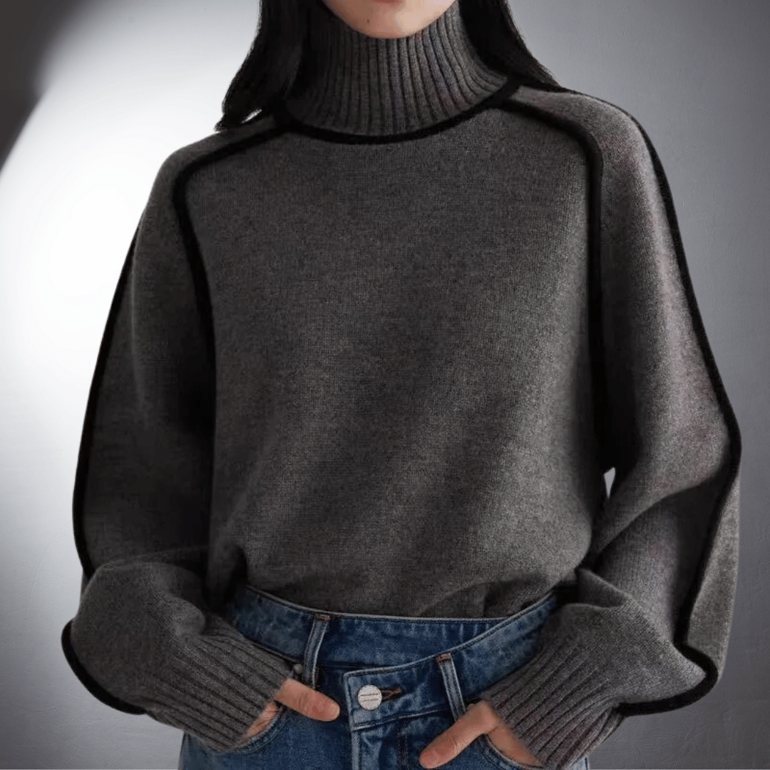 Soft Bio Neck Sweater with Ultimate Comfort