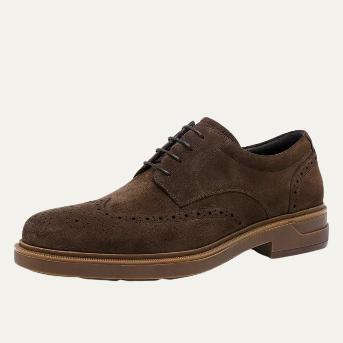 Luxury Suede Leather Tie Oxford Men's Dress Shoes
