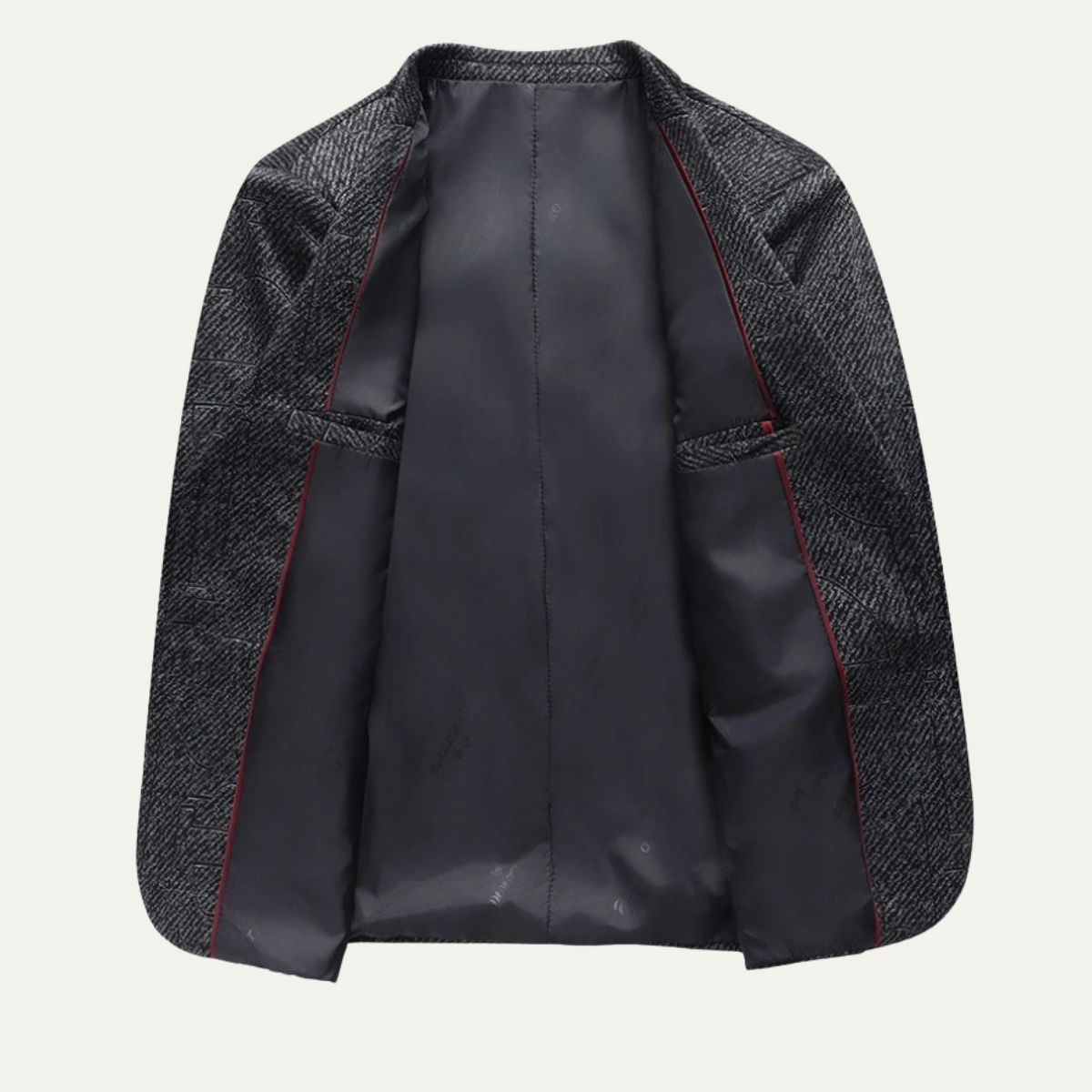 Stylish Men's Fit Checked Blazer Suit Jacket