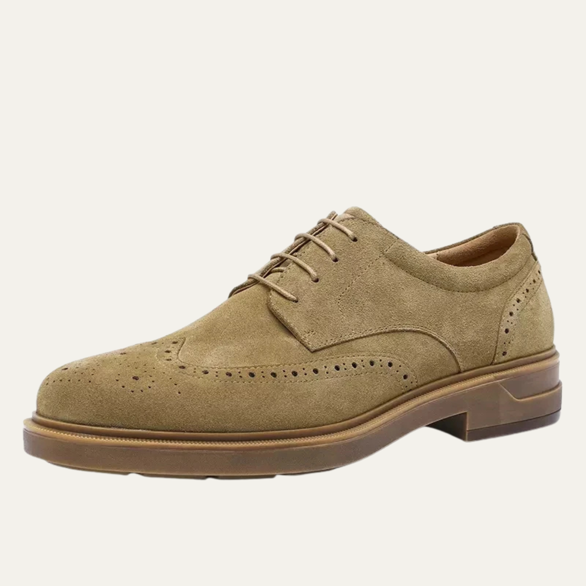 Luxury Suede Leather Tie Oxford Men's Dress Shoes
