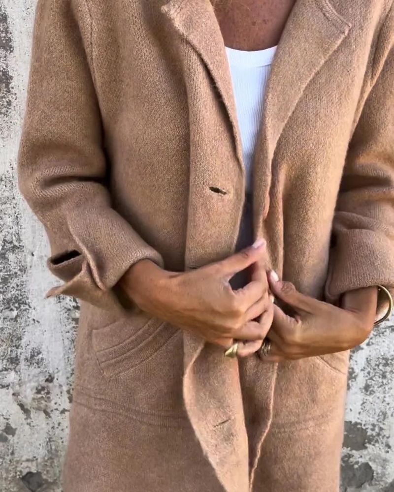 Relaxed Fit Winter Trench Coat