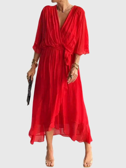 Elegant Night Out Dress in Comfortable Fabric