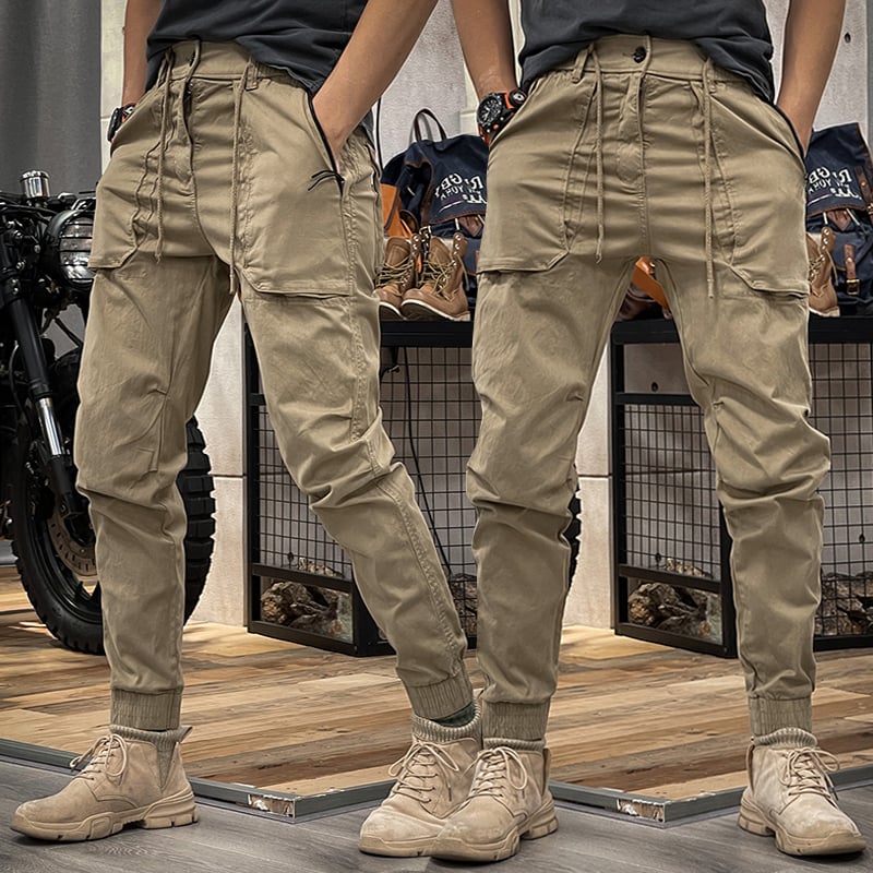 Durable Men's Cargo Pants for Work and Daily Wear - Olytrend