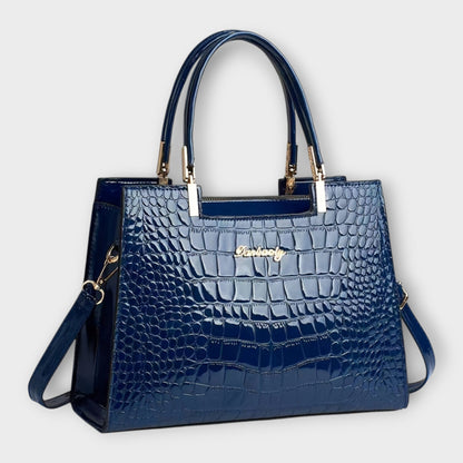 Shiny Alligator Print Fashion Purse