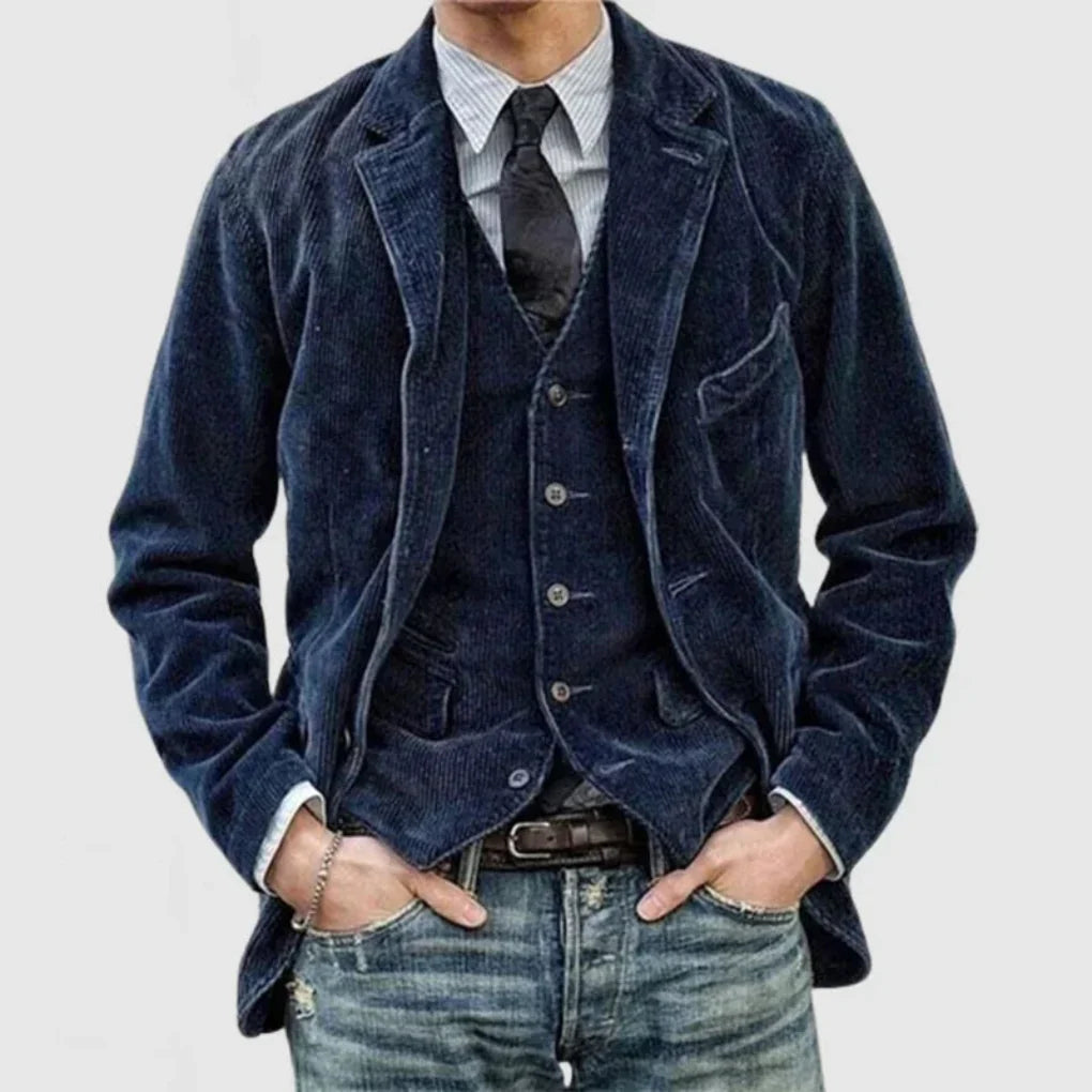 Classic Two Piece Suit Jacket Set - Olytrend