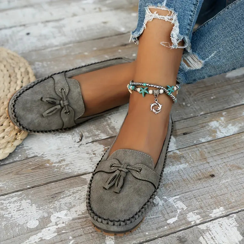 Timeless Leather Slip On Shoes