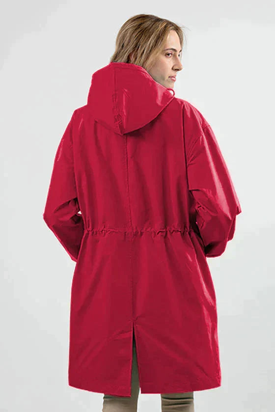 Ladies Large Water Resistant Hooded Jacket