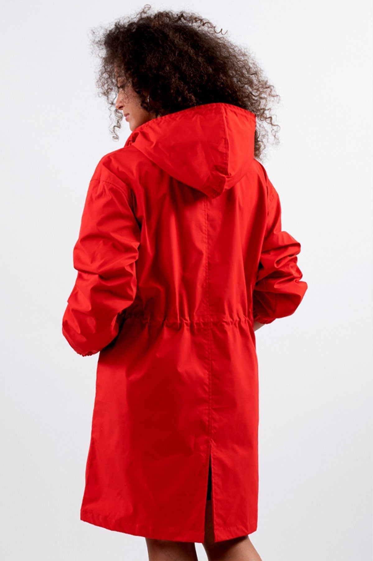Ladies Large Water Resistant Hooded Jacket