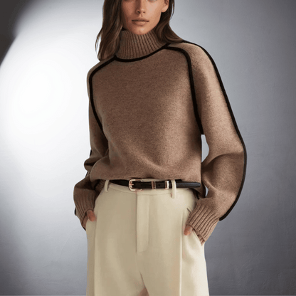 Soft Bio Neck Sweater with Ultimate Comfort