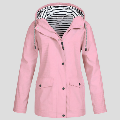 Ladies Waterproof and Breathable Parka Coat
