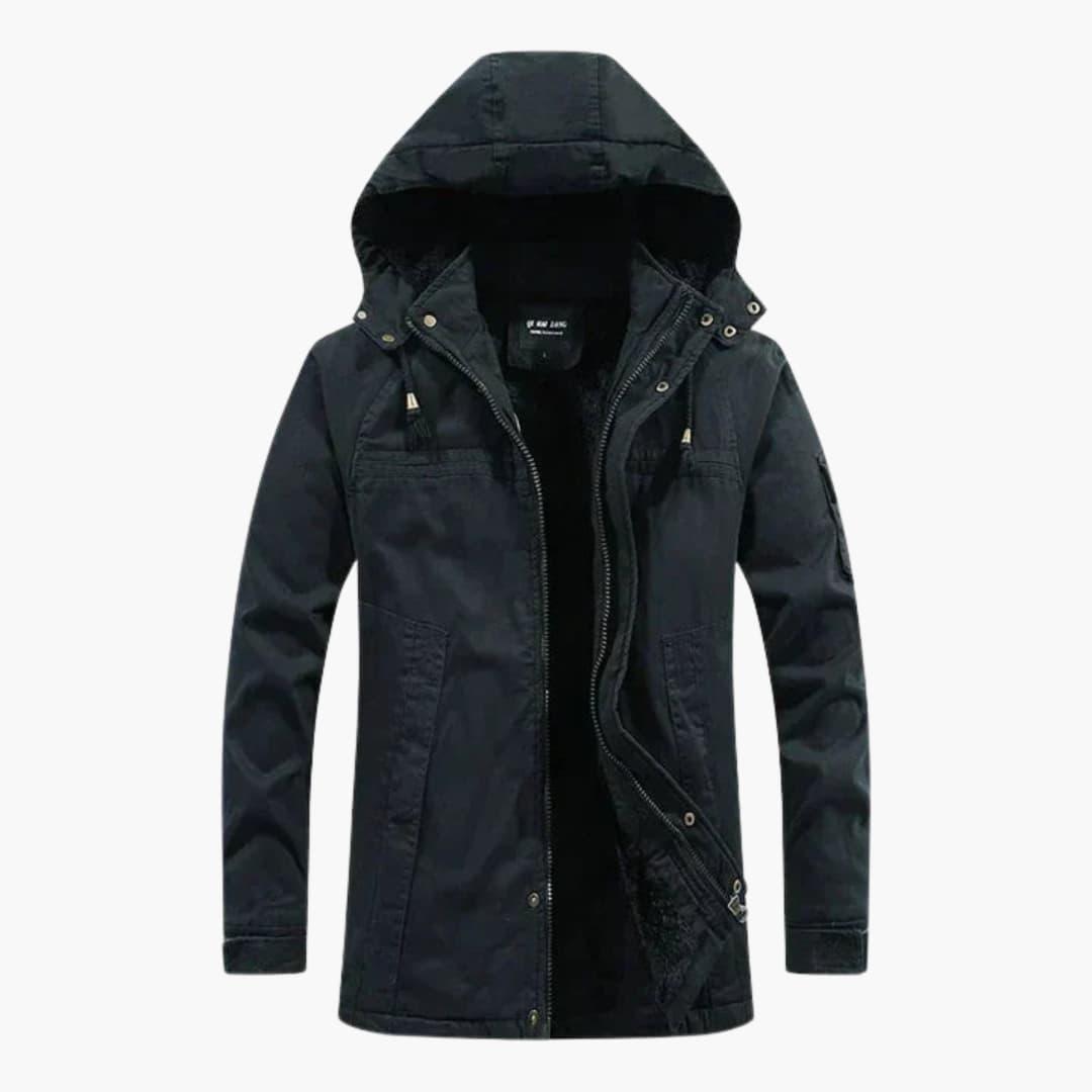 Soft Mens Fleece Coat - Warm and Lightweight - Olytrend