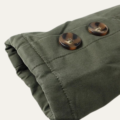 Cozy Mens Plaid Fleece Lined Winter Jacket