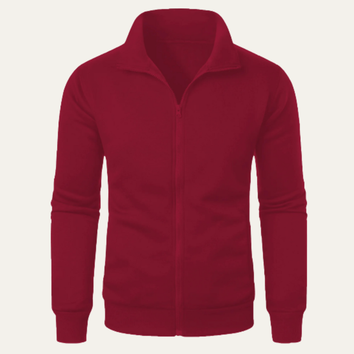 Slim Fit Men's Water Resistant Zip Up Jacket