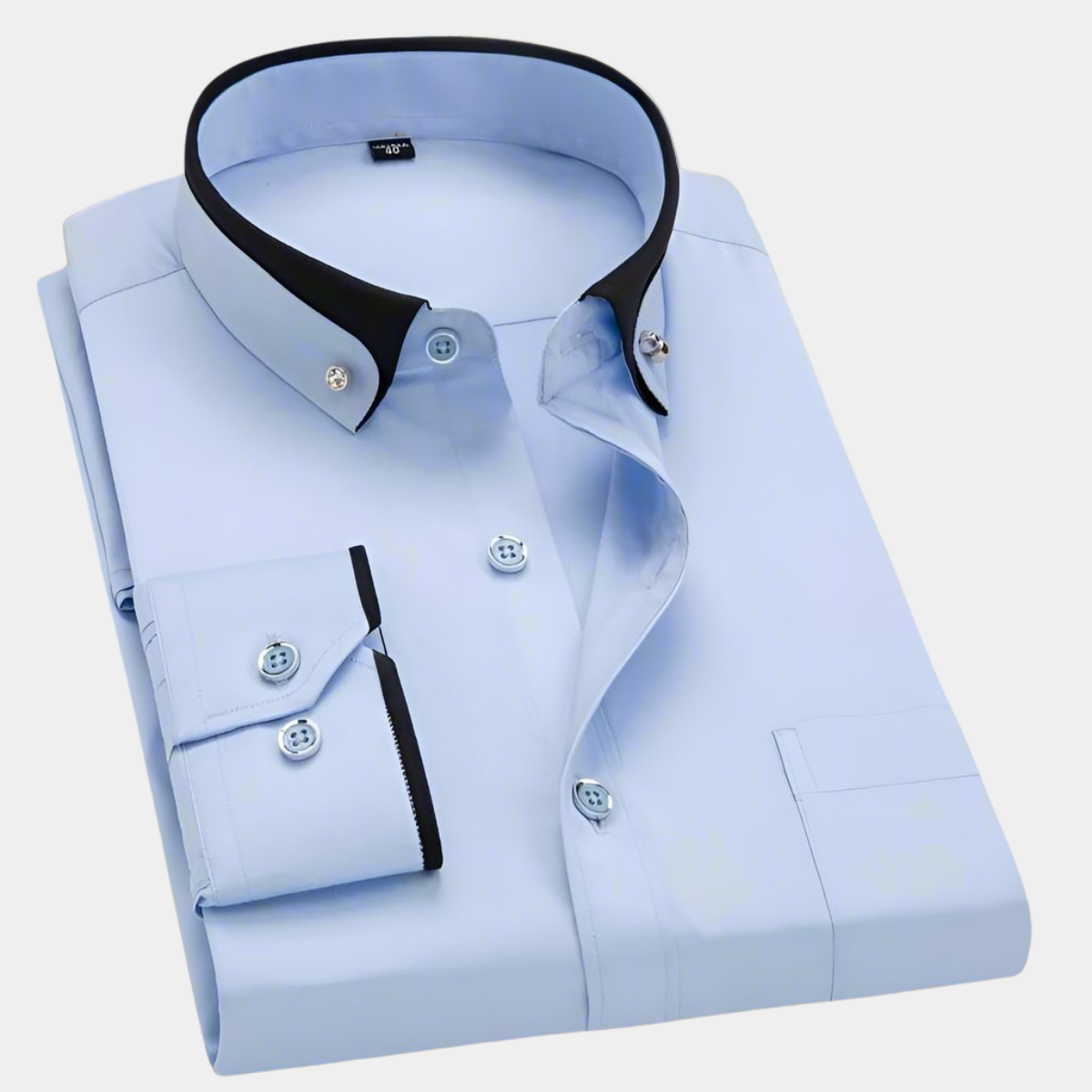 Stylish Men's Classic Long Sleeve Shirt - Olytrend