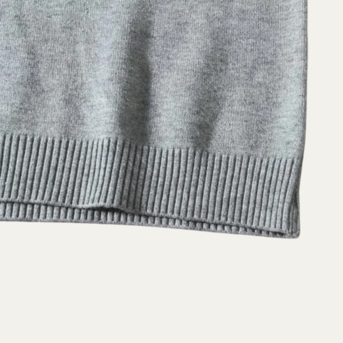 Soft Men's Wool V Neck Sweater