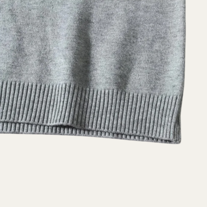 Soft Men's Wool V Neck Sweater