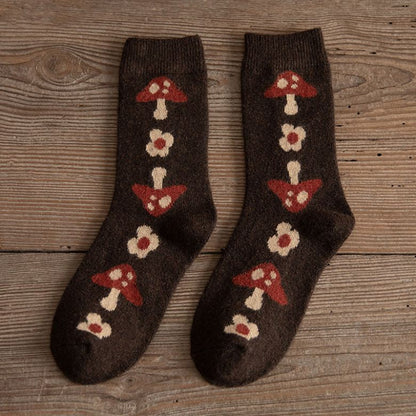 Colorful Floral Pattern Socks