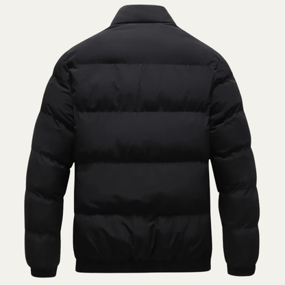 Insulated Men's Puffer Parka - Thick Warm Winter Coat