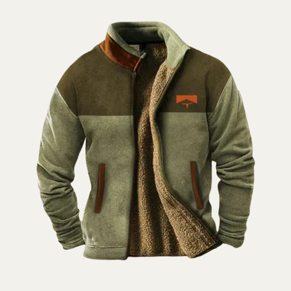 Classic Men's Fleece Lined Parka Winter Jacket